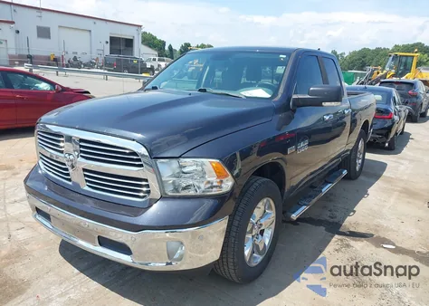 2018 Ram 1500 Big Horn 4X4 6'4 Box from USA, damaged, VIN 1C6RR7GT0JS243472